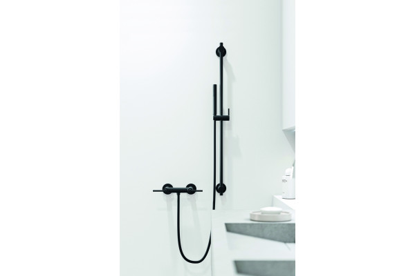 Душевой шланг Kludi Suparaflex 6107139-00 125 см, черный матовый в современном стиле