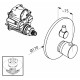 Термостат Kludi Zenta для ванны с душем, термостат, хром