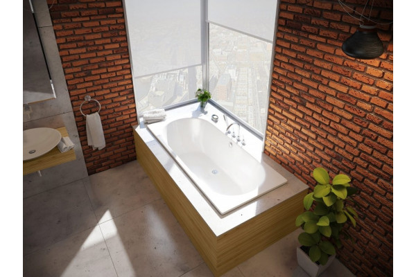Акриловая ванна Koller Pool Orion Double ORIOND180X80 180х80 прямоугольная, пристенная