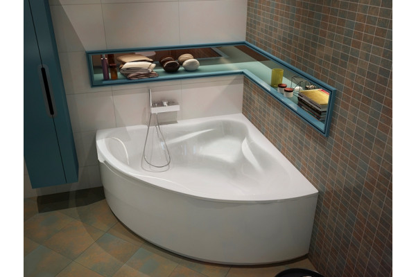 Акриловая ванна Koller Pool Tera 135x135 пристенная, четверть круга