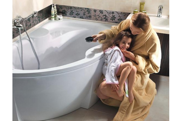 Акриловая ванна Koller Pool Montana 160x105 R пристенная, асимметричная