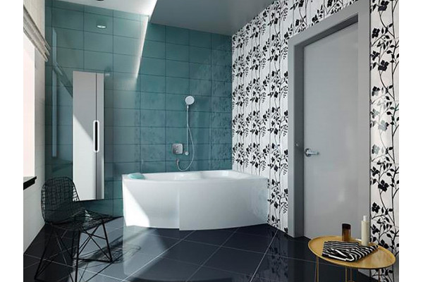 Акриловая ванна Koller Pool Montana 160x105 R пристенная, асимметричная