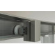 Душевой уголок Kubele DE018RG-MAT-MT-85х85х200 четверть круга, двери раздвижные