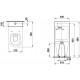 Бачок для унитаза Laufen Kartell 8.2866.1.000.881.1
