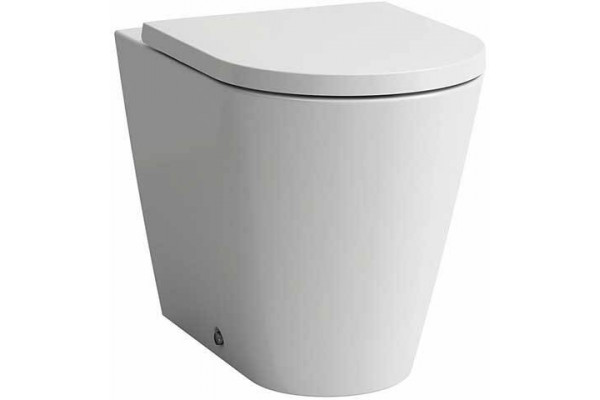 Унитаз напольный Laufen Kartell (без бачка) 8.2333.6.000.000.1 безободковый