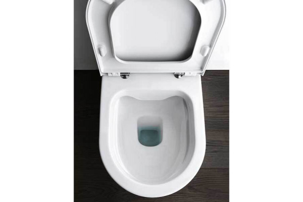 Унитаз напольный Laufen Kartell (без бачка) 8.2333.6.000.000.1 безободковый