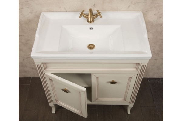 Мебельная раковина La Beaute Classic LA1780 цвет белый, на тумбу
