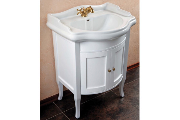 Мебельная раковина La Beaute Classic 1047bi1 цвет белый, на тумбу