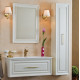 Мебель для ванной La Beaute Classic Cornelia 100 слоновая кость матовый, фурнитура золото, подвесная, с ящиками