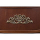 Тумба с раковиной La Beaute Classic Nora орех матовый, фурнитура бронза, напольная, с доводчиками