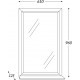 Мебель для ванной La Beaute Classic Michel 60 слоновая кость матовый, фурнитура серебро, напольная, с доводчиками