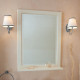 Мебель для ванной La Beaute Classic Michel 70 слоновая кость матовый, фурнитура серебро, напольная, с доводчиками