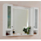 Мебель для ванной La Beaute Classic Michel 120 белый матовый, фурнитура серебро, напольная, с доводчиками