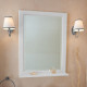 Мебель для ванной La Beaute Classic Michel 120 белый матовый, фурнитура серебро, напольная, с доводчиками