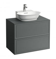 Laufen New Classic База под раковину подвесная  780х450х600 мм 2 ящиками цвет серый (для раковины 816852)