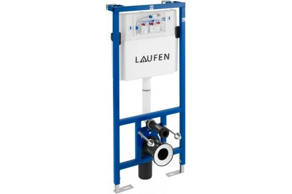 Комплект Система инсталляции для унитазов Laufen Lis CW1 8.9466.0 + Унитаз подвесной Laufen Pro Rimless 8.2096.6.000.000.1 без ободка + Кнопка смыва Laufen Lis AW1 8.9566.1.004.000.1 хром + Крышка-сиденье Laufen Pro 8.9695.1.300.000.1 с микрол, цвет белый