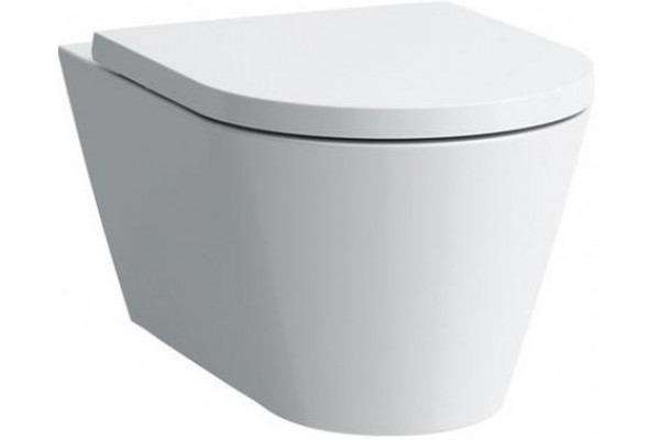 Унитаз подвесной Laufen Kartell 8.2033.7.000.000.1 белый, овальный, 37x54.5 см