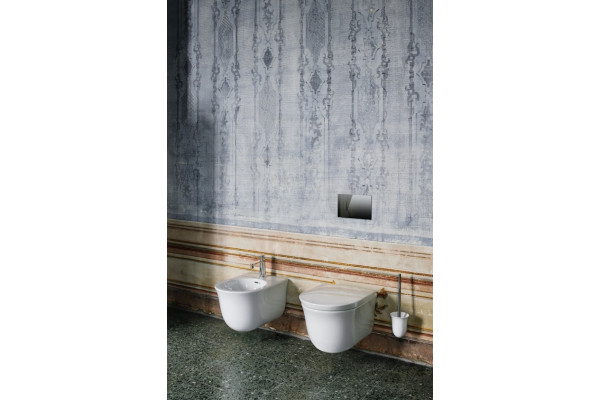Биде подвесное Laufen New Classic 8.3085.1.000.302.1 цвет белый, овальное, 37x53 см