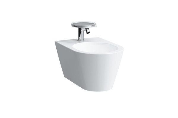 Laufen Kartell Биде подвесное 545х370х290мм с 1 отв. под смеситель без боковых отв цвет: белый матовый 8.3033.1.757.302.1