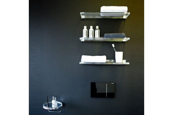 Laufen Kartell Полка  450х155мм цвет: прозрачный кристал 3.8533.0.084.000.1