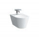 Биде подвесное Laufen Kartell цвет белый, овальное, антивсплеск, 37x54.5 см