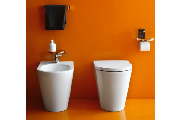 Смеситель для биде Laufen Kartell однорычажный, хром, высота излива 7.5 см