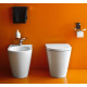 Смеситель для биде Laufen Kartell однорычажный, хром, высота излива 7.5 см