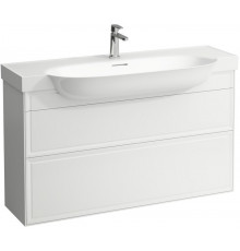 Тумба для комплекта Laufen New Classic 4.0605.2.085.631.1 120 см белая глянцевая подвесная, с ящиками
