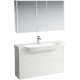 Тумба для комплекта Laufen New Classic 4.0605.2.085.631.1 120 см белая глянцевая подвесная, с ящиками