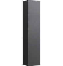 Шкаф-пенал Laufen Kartell by Laufen 4.0828.7.033.642.1 L, шиферный, подвесной, с дверками