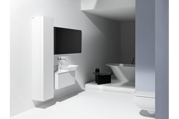 Шкаф-пенал Laufen Ino 4.2545.1.030.170.1 L, белый матовый, подвесной, с дверками