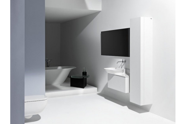Шкаф-пенал Laufen Ino 4.2545.2.030.170.1 R, белый матовый, подвесной, с дверками