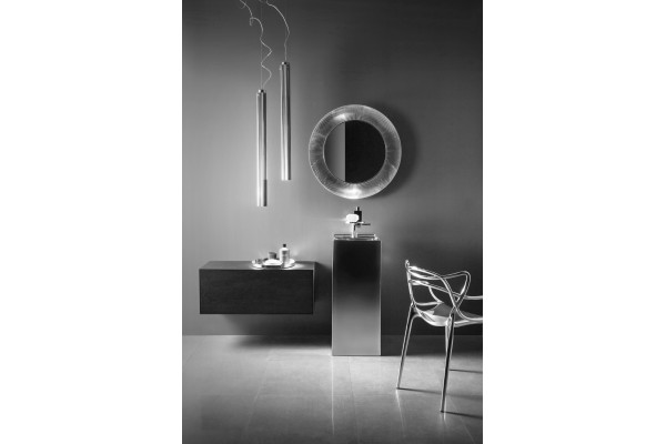 Зеркало Laufen Kartell by Laufen 80 хром округлое,  в современном стиле