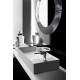 Зеркало Laufen Kartell by Laufen 80 хром округлое,  в современном стиле