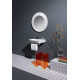 Зеркало Laufen Kartell by Laufen 80 белое округлое, с розеткой