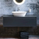 Тумба для комплекта Laufen The New Classic 4.0602.1.085.627.1 traffic grey подвесная, с ящиками