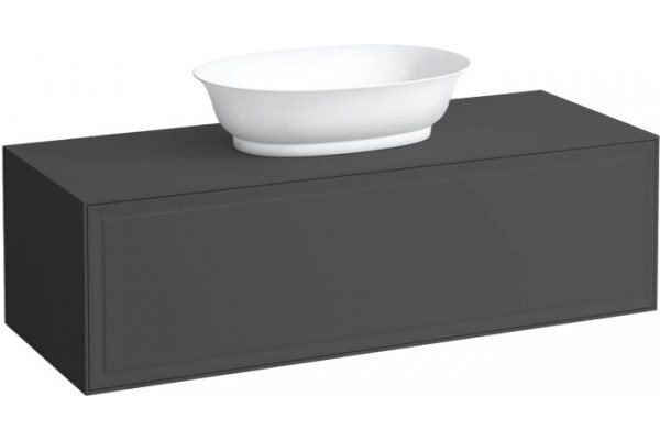 Тумба для комплекта Laufen The New Classic 4.0602.1.085.627.1 traffic grey подвесная, с ящиками