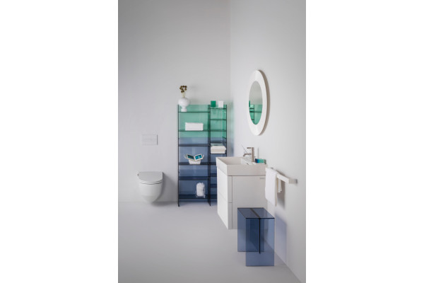 Тумба для комплекта Laufen Kartell by Laufen 4.0756.9.033.640.1 белая матовая подвесная, с ящиками