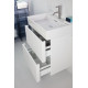 Тумба для комплекта Laufen Kartell by Laufen 4.0756.9.033.640.1 белая матовая подвесная, с ящиками