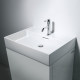 Раковина Laufen Kartell by Laufen 8.1033.3.000.104.1 прямоугольная, цвет белый