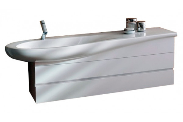 Тумба для комплекта Laufen Alessi one 4.2436.0.097.631.1 глянцевая, с ящиками