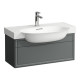 Laufen New Classic База под раковину подвесная  780х320х340 мм 1 ящик цвет серый (для раковины 813855) 4.0604.1.085.627.1