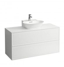 Laufen New Classic База под раковину подвесная  1180х450х600 мм 2 ящика цвет белый глянцевый (для раковины 816852)