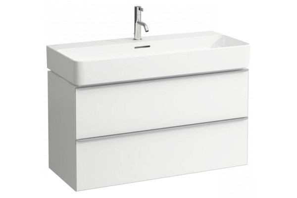 Раковина Laufen Val 8102870001041 95 см цвет белый, прямоугольная, с переливом