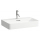 Раковина Laufen Val 8102840001041 65 см цвет белый, прямоугольная, с переливом