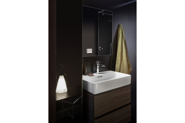 Раковина Laufen Val 8102840001041 65 см цвет белый, прямоугольная, с переливом