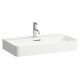Раковина Laufen Val 8102850001041 75 см цвет белый, прямоугольная, с переливом