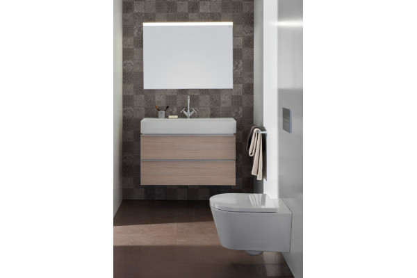 Раковина Laufen Val 8102850001041 75 см цвет белый, прямоугольная, с переливом