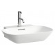 Раковина Laufen Ino 8103020001041 56 см цвет белый, овальная, с переливом