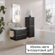 Тумба для комплекта Laufen Palace 4.0125.2.075.548.1 антрацитовый дуб подвесная, с ящиками
